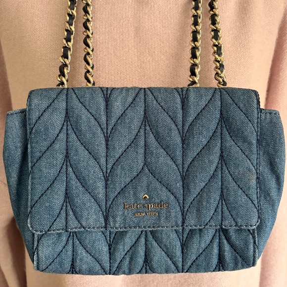 kate spade new york Denim Exterior Medium Bags & Handbags  Kate Spade New York Denim Purse – NWOT – Never Used, Classic Everyday Bag